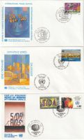 UNO-in Schweizer Währung: 9 FDC 1990