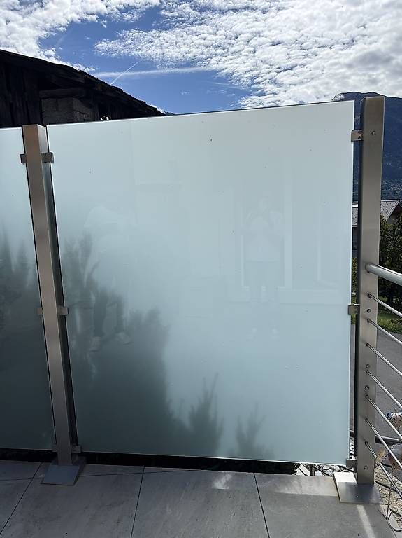 Fendivista: Verre pour barrière terrasse – Usato da Chermignon-Bas venduto da ann_ctg5 1