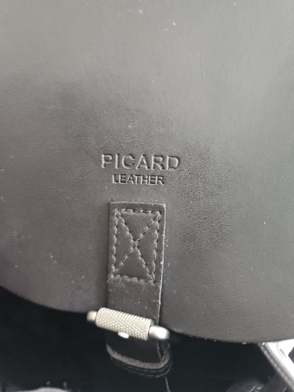 Picard Zaini: Picard Rucksack, braun Oberteil Leder – Usato da Urdorf venduto da Colina 8