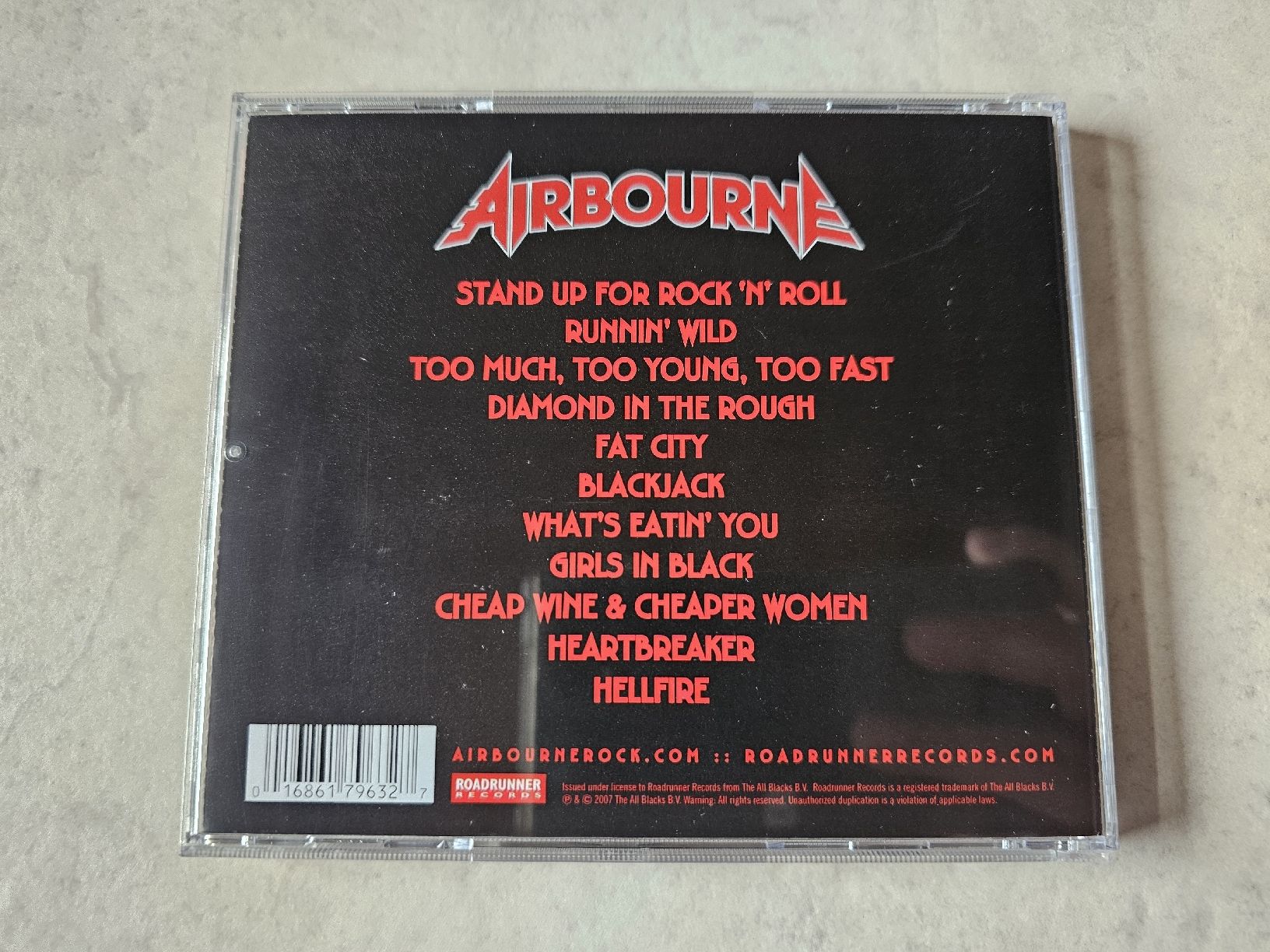 CD: Airbourne  -  Runnin' Wild – Usato da Schneisingen venduto da backstore24 1