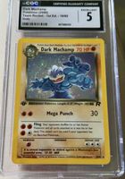 Dark Machamp Machomei 10/82 1st Edition Holo Team Rocket