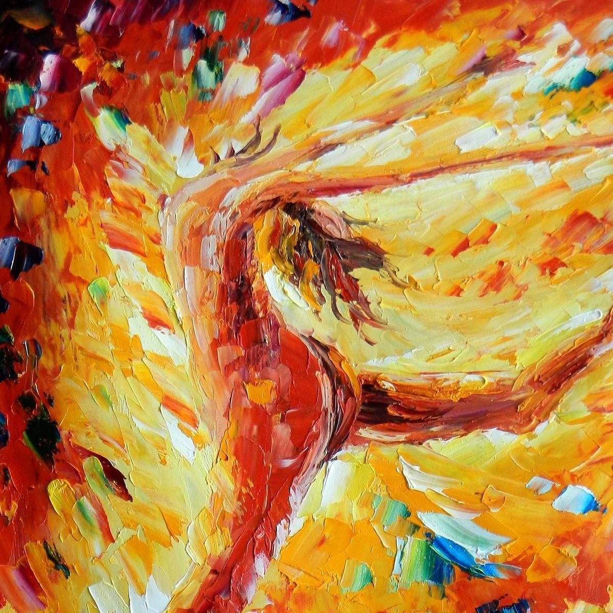 Riproduzioni & Creazioni: Modern Art - Passion der Tänzerin – Nuovo (secondo la descrizione) da Larnaca venduto da KunstDepot24 1