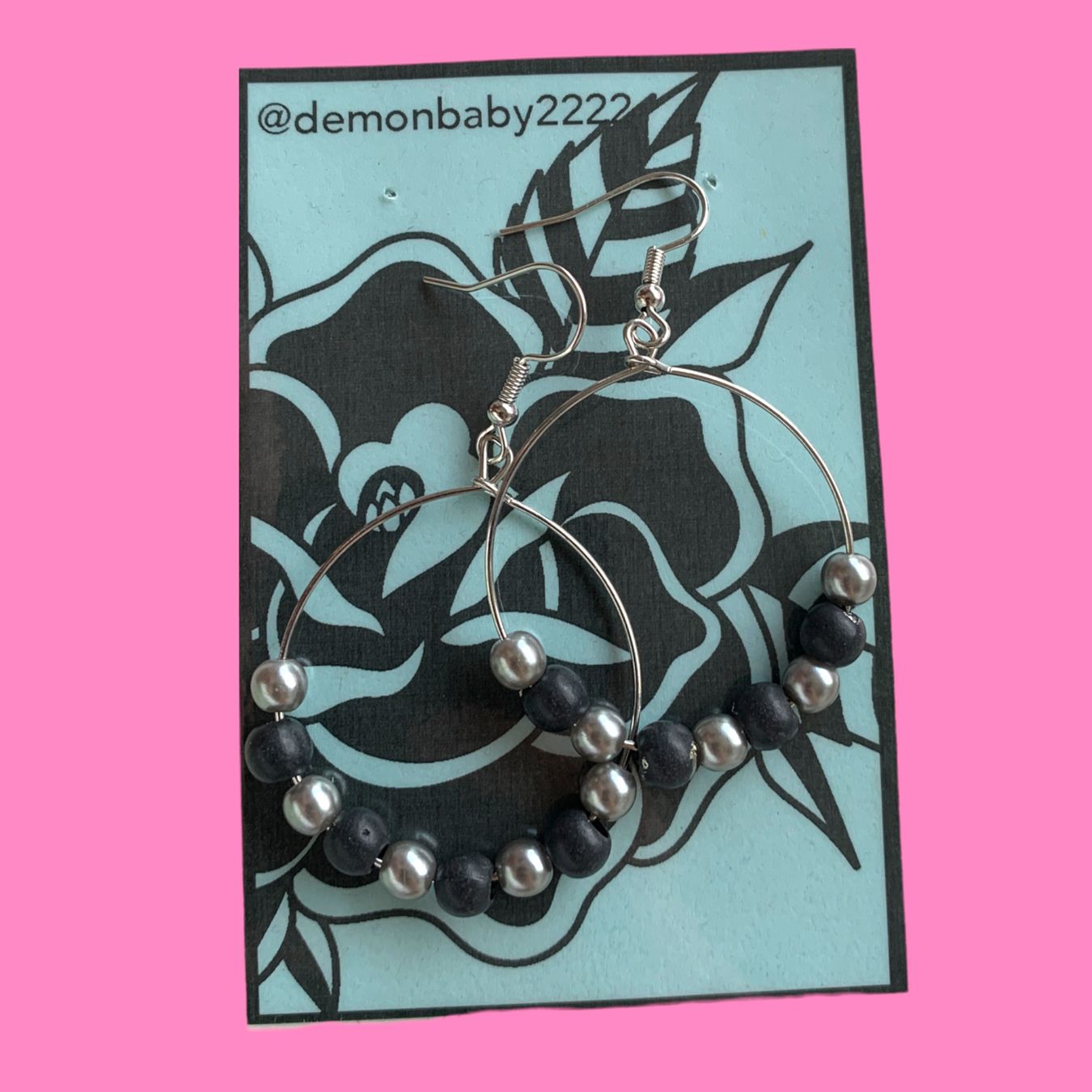Boucles d'oreille: "Dolly" earrings – Neuf (Voir description) à Basel par demonbaby2222 3