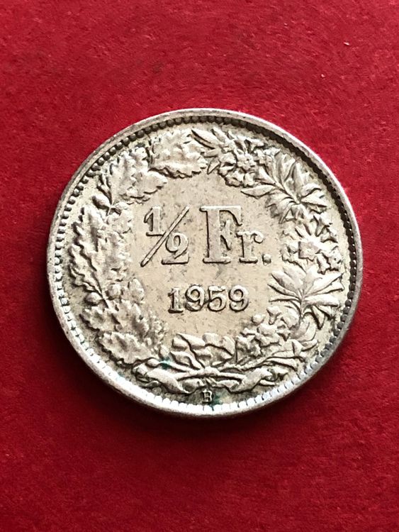 50 Rp. 1959 (Gebraucht) in Schötz für CHF 1.8 – mit Lieferung auf ...