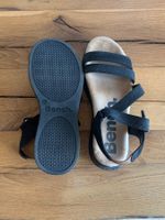 Damen Sandale Bensch Schwarz Grösse 40