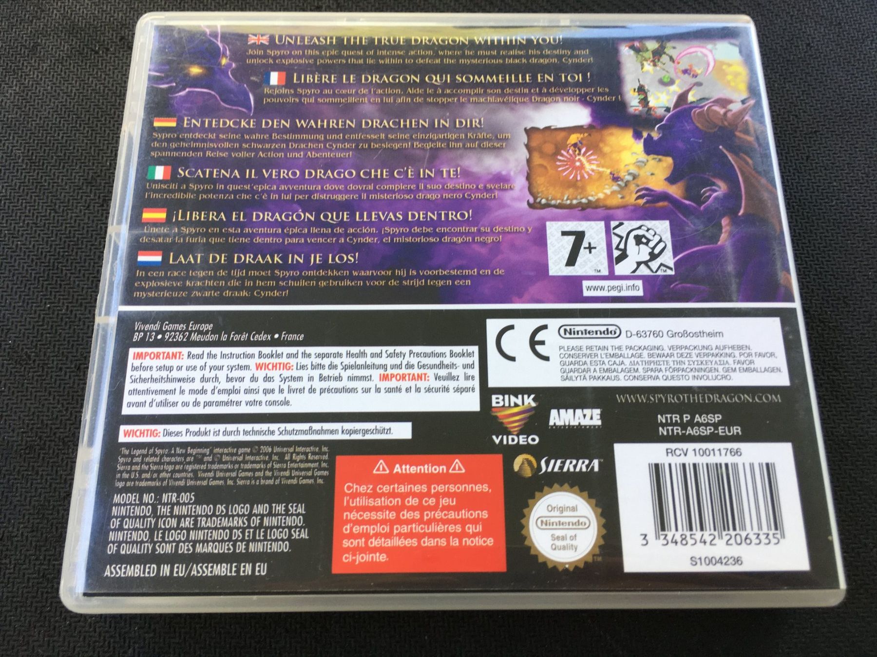 Nintendo Giochi: Spyro A new Beginning - Nintendo DS – Usato da St.Gallen venduto da sjosjo 1