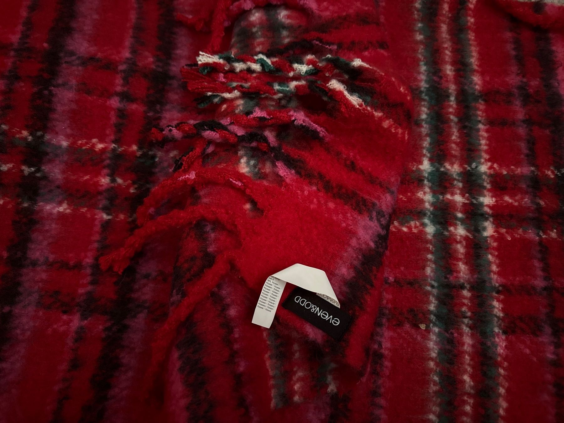 Foulard & Sciarpe: Warmer Even&Odd Oversized-Schal im Karomuster, Rot! – Nuovo (secondo la descrizione) da Buchs SG venduto da am321