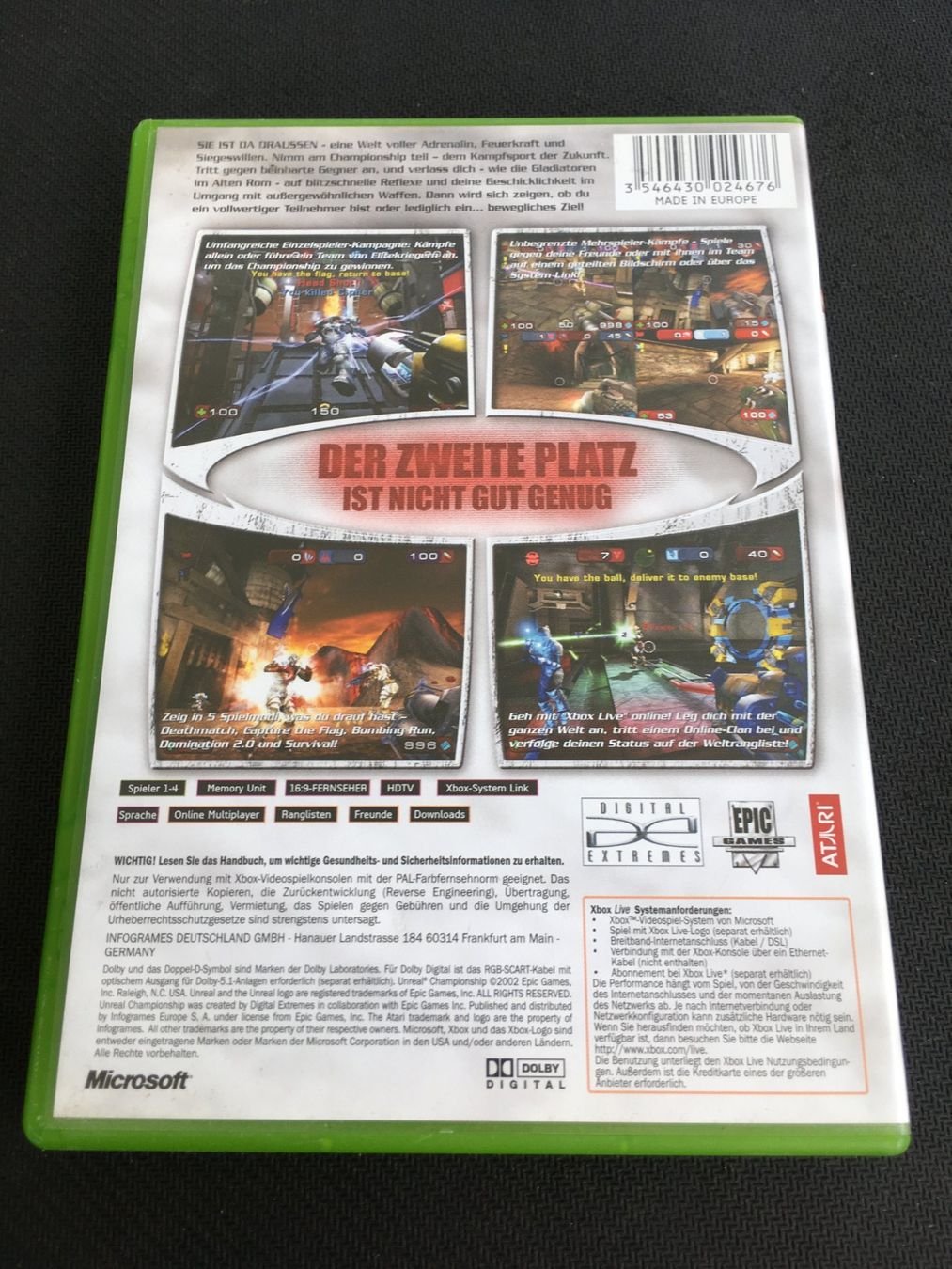 Microsoft Spiele: Unreal Championship - Xbox – Gebraucht aus St.Gallen von sjosjo 1