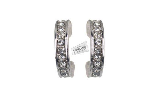 Ohrringe & -stecker: Creolen, Ohrstecker mit Swarovski-Elements – Neu und originalverpackt aus Bottenwil von anh_5brz