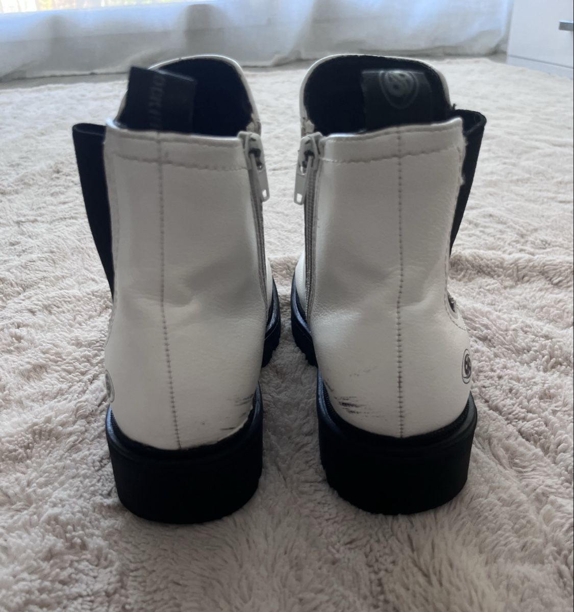 Damenschuhe: Dockers by Gerli Ankle Boot - weiss Gr. 39 – Gebraucht aus Belp von Solyluna 4