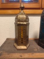 Orientalische Laterne gold