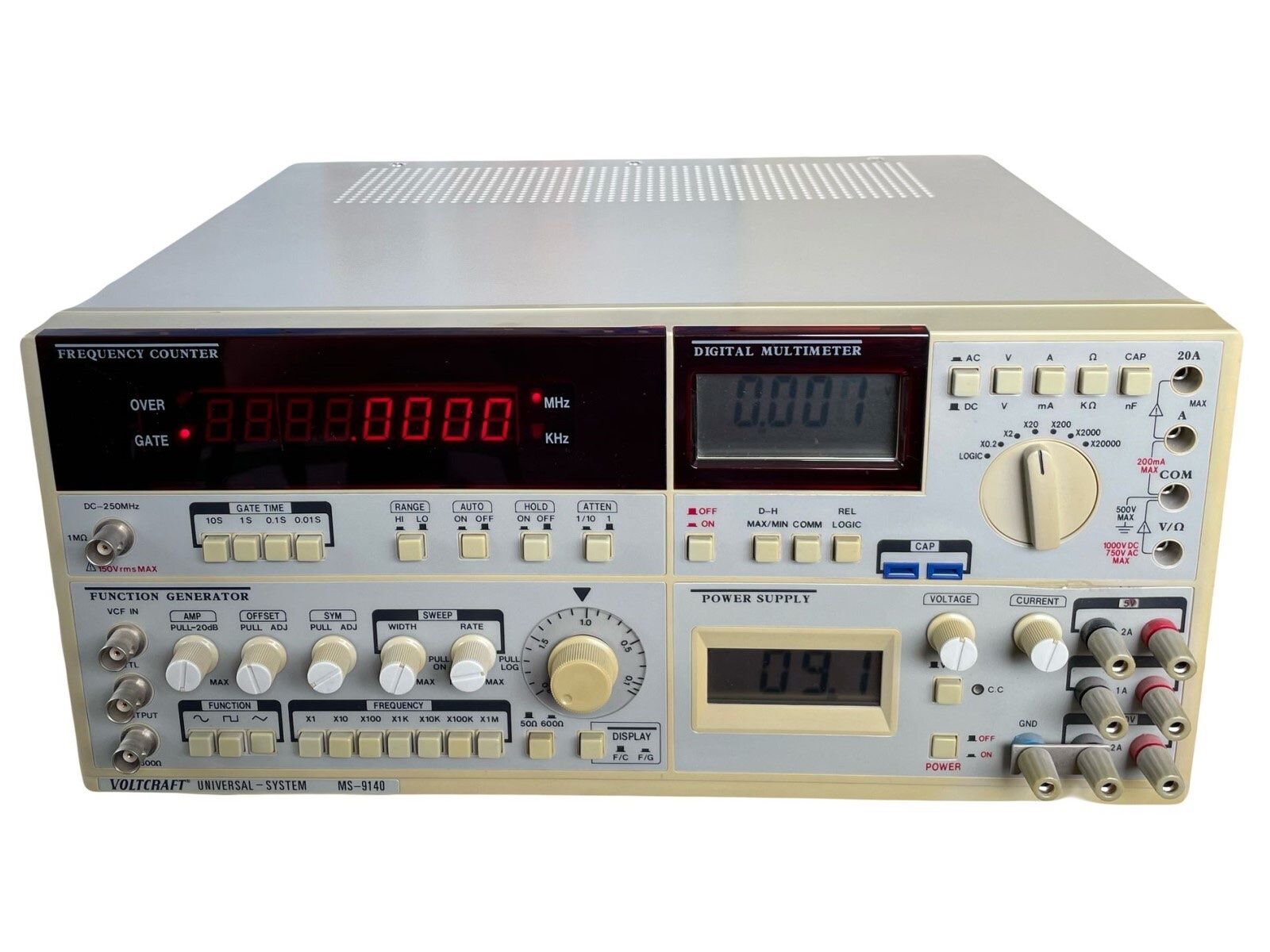 Voltcraft Misurare: Voltcraft Metex MS9140 Multi Meßsystem – Usato da Rapperswil/SG venduto da danielschifferle