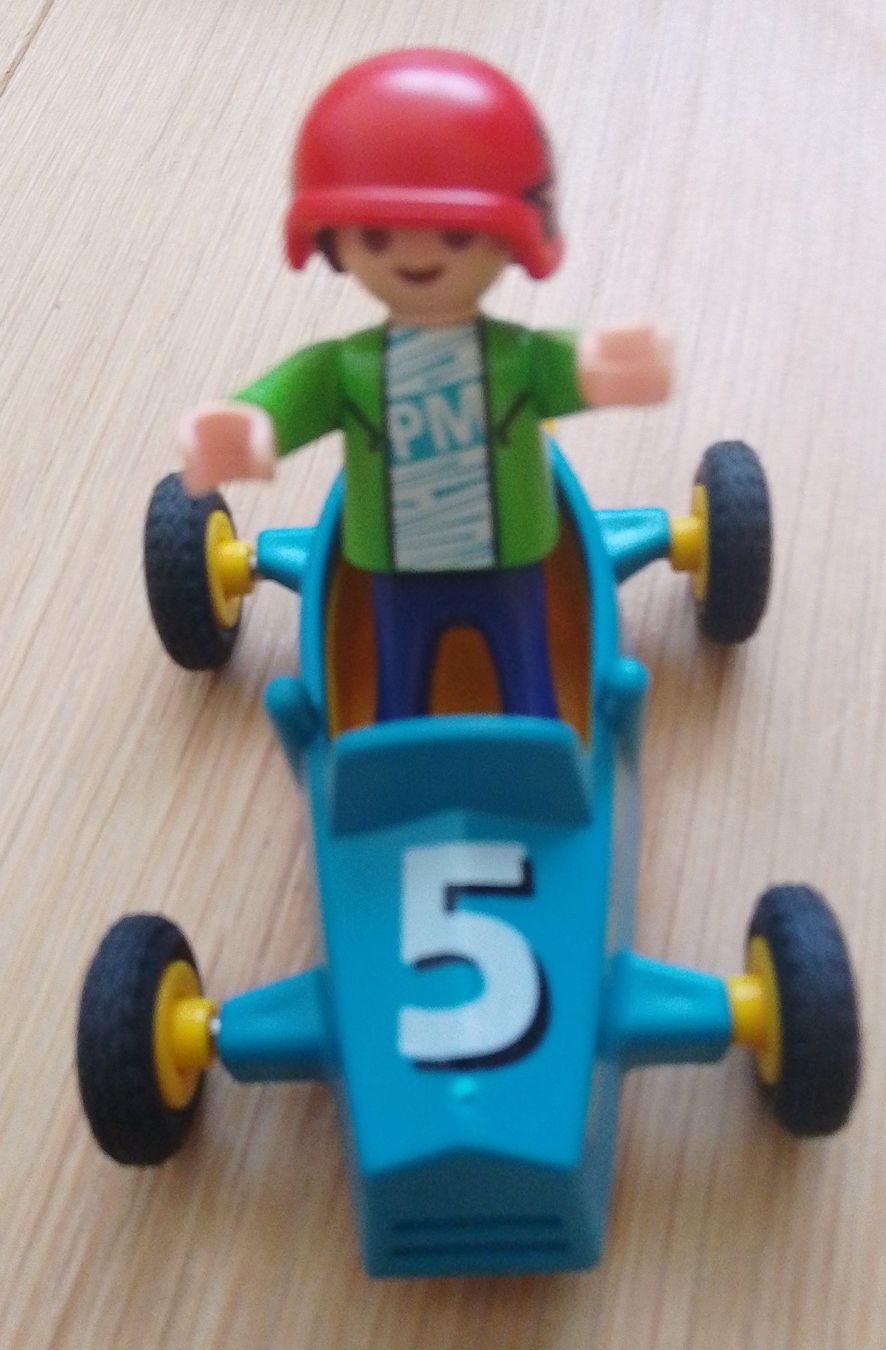 Playmobil Giocattoli: Playmobil Figur Go Kart mit Kind – Usato da Wohlen AG venduto da salamanderspielwaren 1