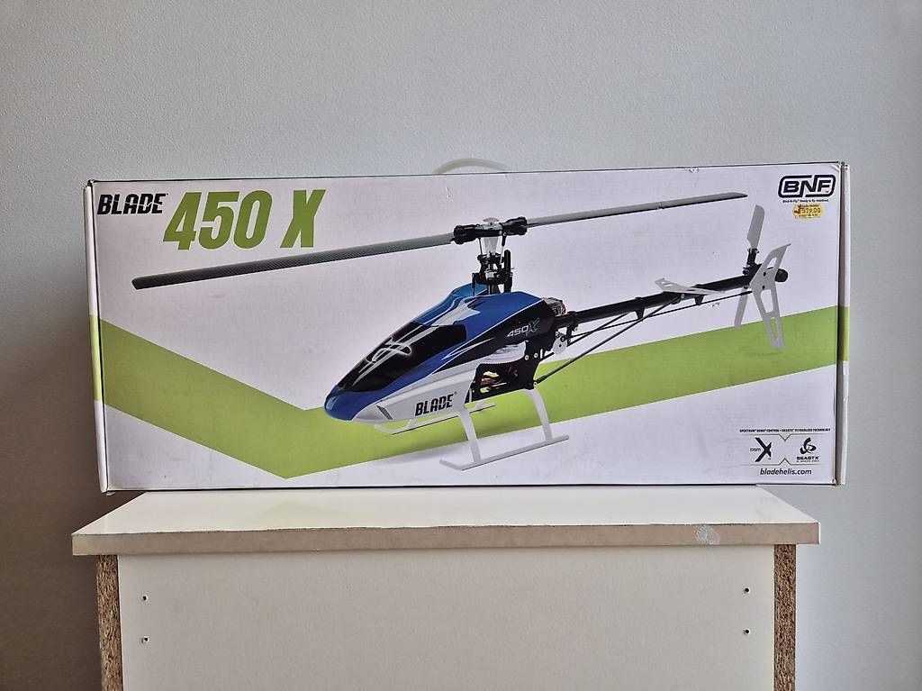 Modellismo RC: Hélicoptère radiocommandé Blade 450X – Usato da Genève venduto da Thefirstseller 4