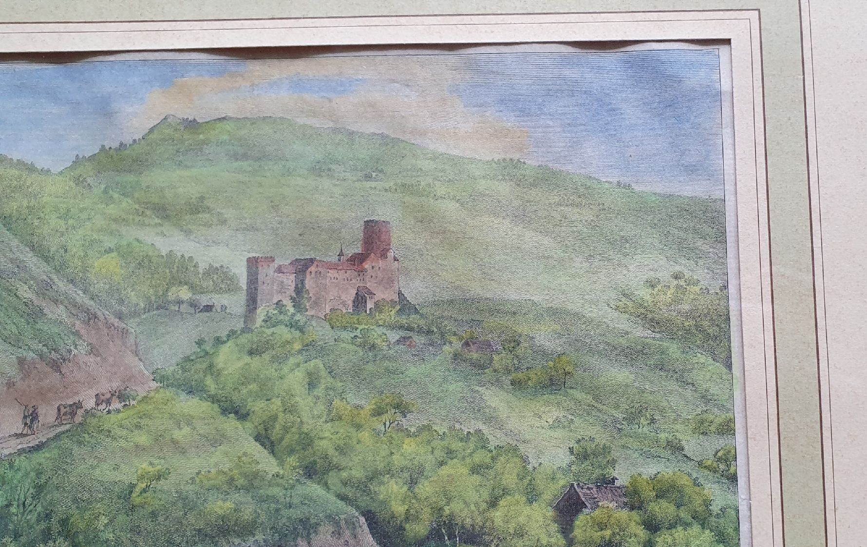 Incisioni: Bild - Stich,  Schloss Bechburg – Usato da Kreuzlingen venduto da Rschweiz1 4