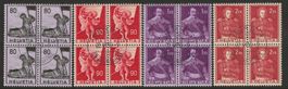 1958/59 : Serie Nr. 339 - 341 im VB (2x Ersttag) KP 105.--