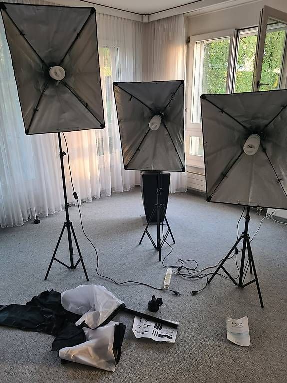 Flashs: Softbox Beleuchtungsset – D'occasion à Wittenbach par sufi03 2