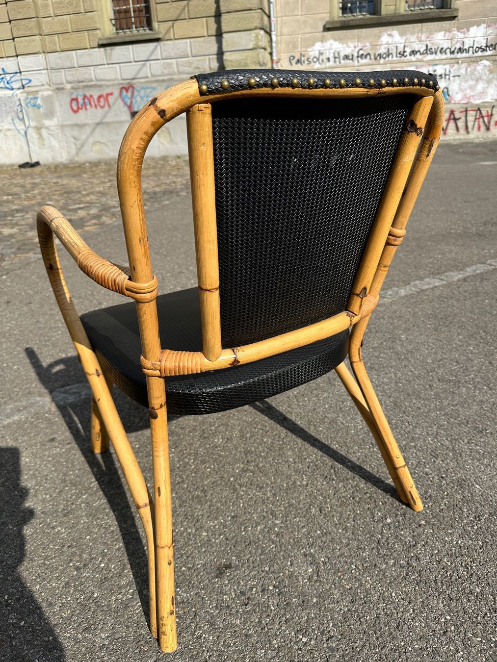 Poltrone: Vintage Bambus Cocktail Sessel. – Usato da Zürich venduto da atlantis77 5