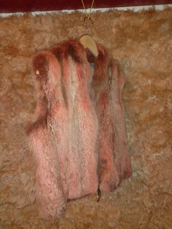 Fuchs Pelz Weste M Kübler pelliccia
