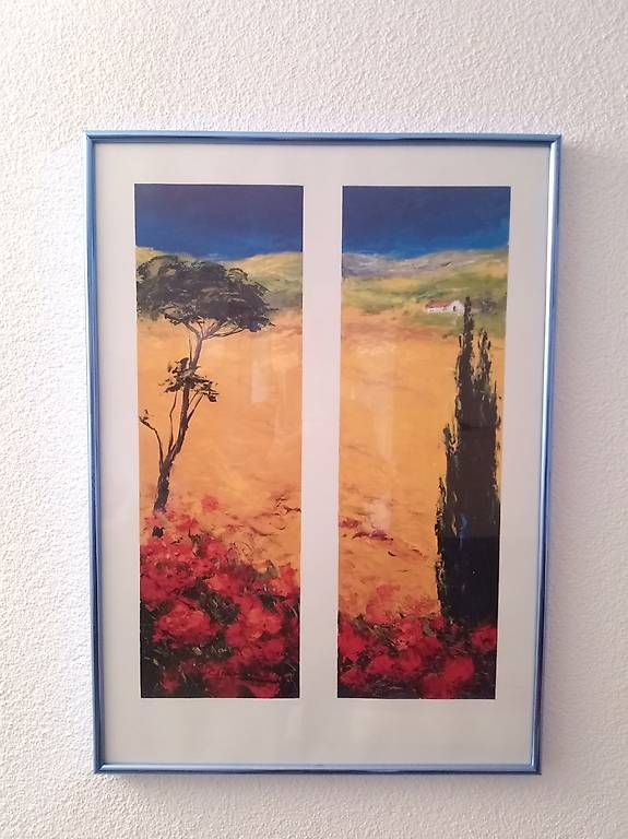 Foto & Immagini: Bild mit Rahmen Toscana – Usato da Giswil venduto da Anubis20 2