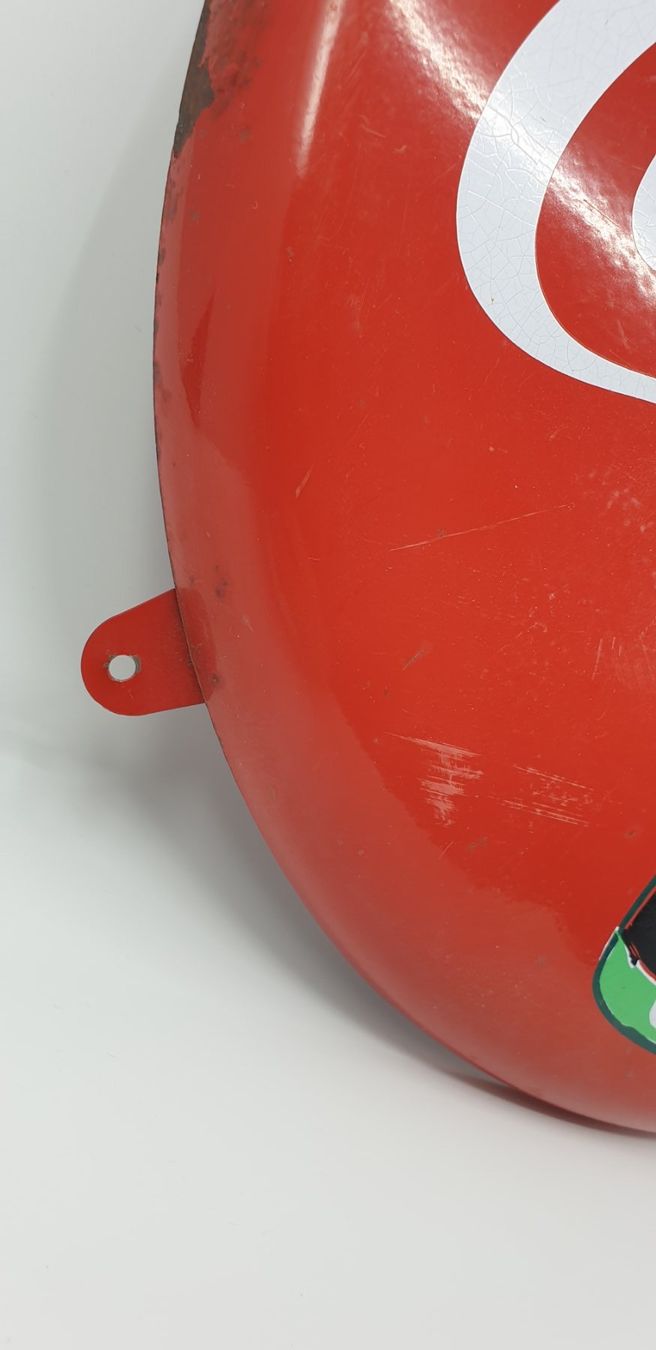 Coca-Cola Insegne: Coca Cola Blechschild, Reklameschild – Usato da Emmen venduto da magelan 3