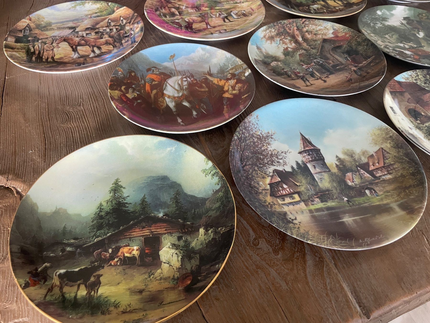 Teller: Grosse Sammlung an Sammelteller – Gebraucht aus Volketswil von rubin74 1