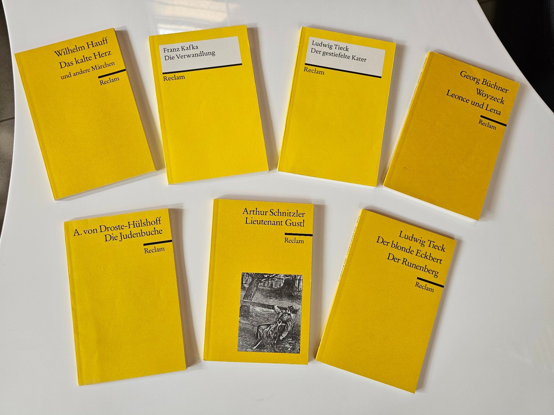 Bücher: 7 Reclam Büechli / Deutsch – Gebraucht aus Einigen von Pretorius66
