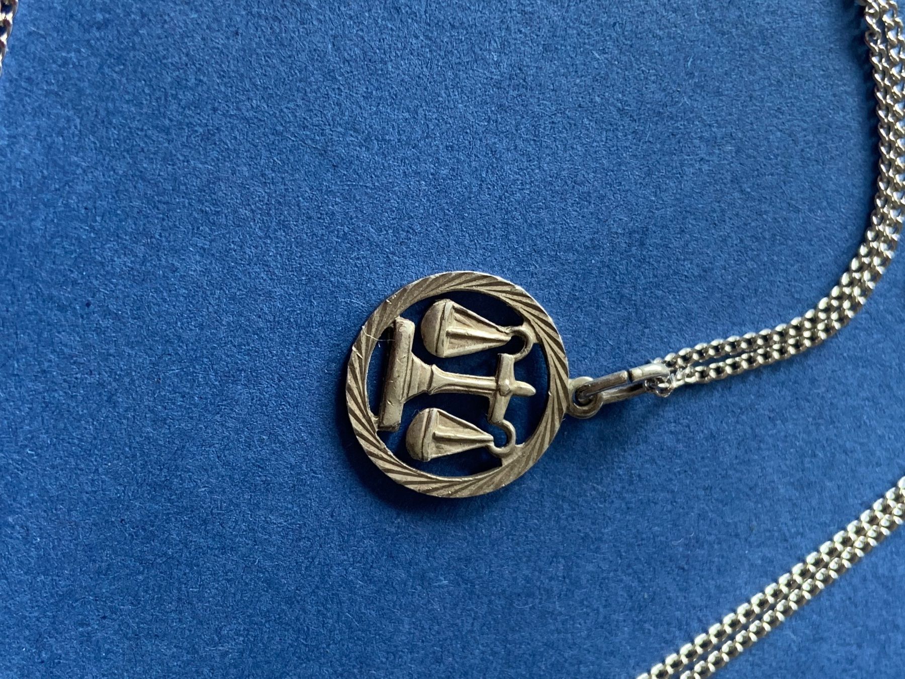 Catenine: Silberkette Sternzeichen WAAGE  (56cm) – Usato da Dittingen venduto da Bellevista 2