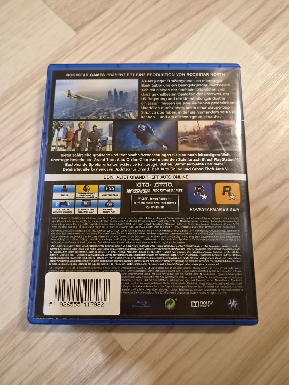 Sony Giochi: GTA 5  – Usato da Herzogenbuchsee venduto da Nitrocircus1512 1