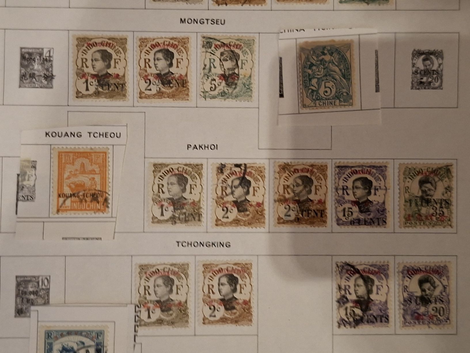 Tutti i francobolli: Lot Inido Chine  – Usato da Balgach venduto da SIMEON27 2