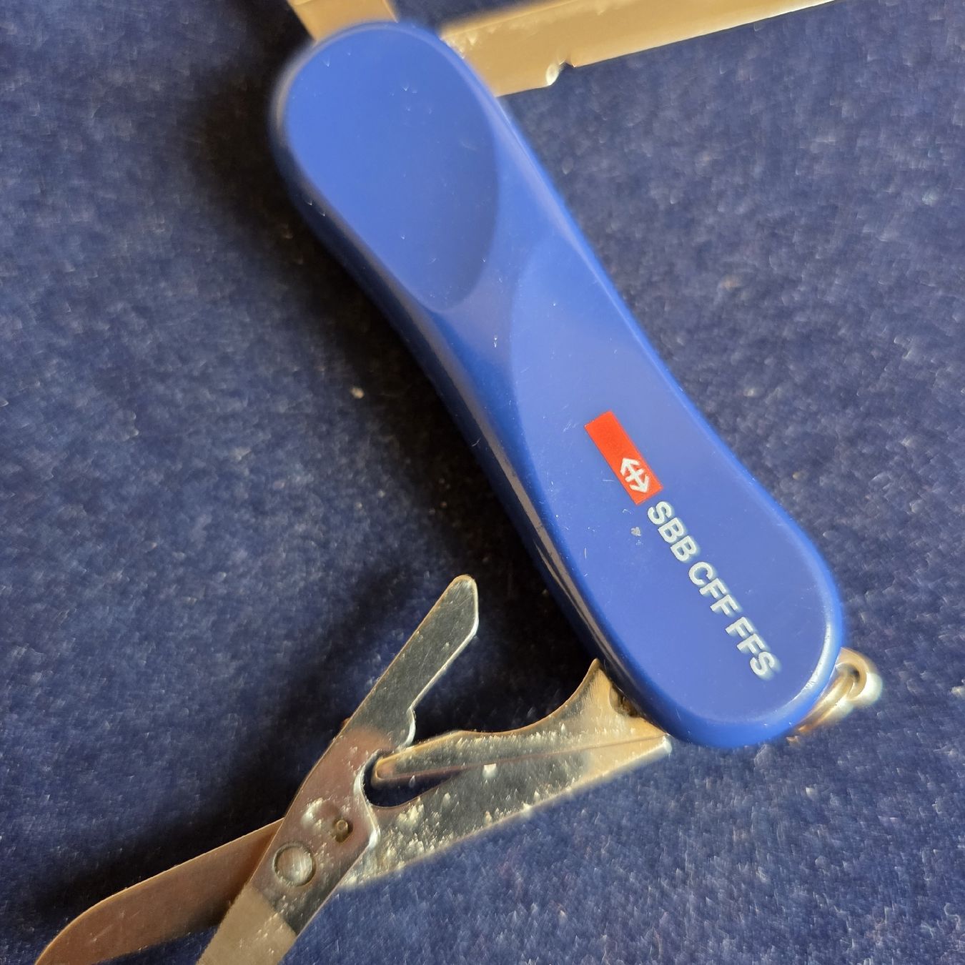 Wenger Taschenmesser: SBB CFF FFS Wenger Taschenmesser Blau – Gebraucht aus Stans von Ducati16 1