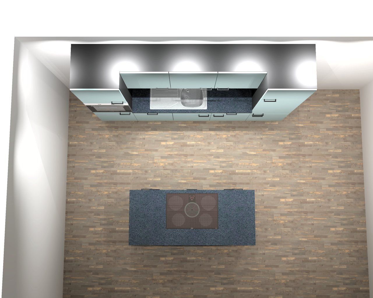 Cucine complete: Küche mit Kochinsel – Nuovo e nell'imballaggio originale da Sursee venduto da Prelude77 2