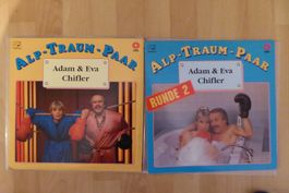 2x Lp Alp-Traum Paar Adam und Eva Chifler