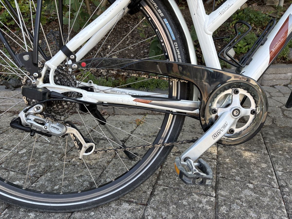 Simplon Biciclette: Simplon Damen Velo weiss Grösse M / 46 – Usato da Marthalen venduto da thh72 2