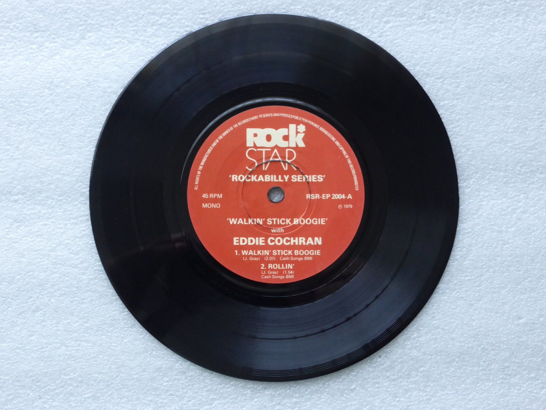 Schallplatten: Vinyl Single   EP  EDDIE COCHRAN – Gebraucht aus Küssnacht am Rigi von Mondkinder 1