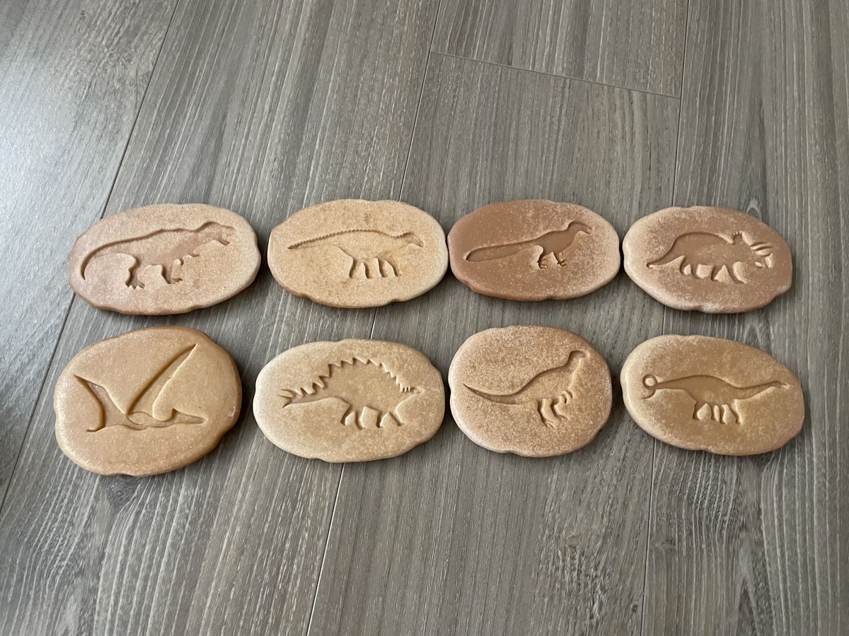 Jeu éducatif dinosaures Yellow Door 8 pièces état neuf (Neu (gemäss ...