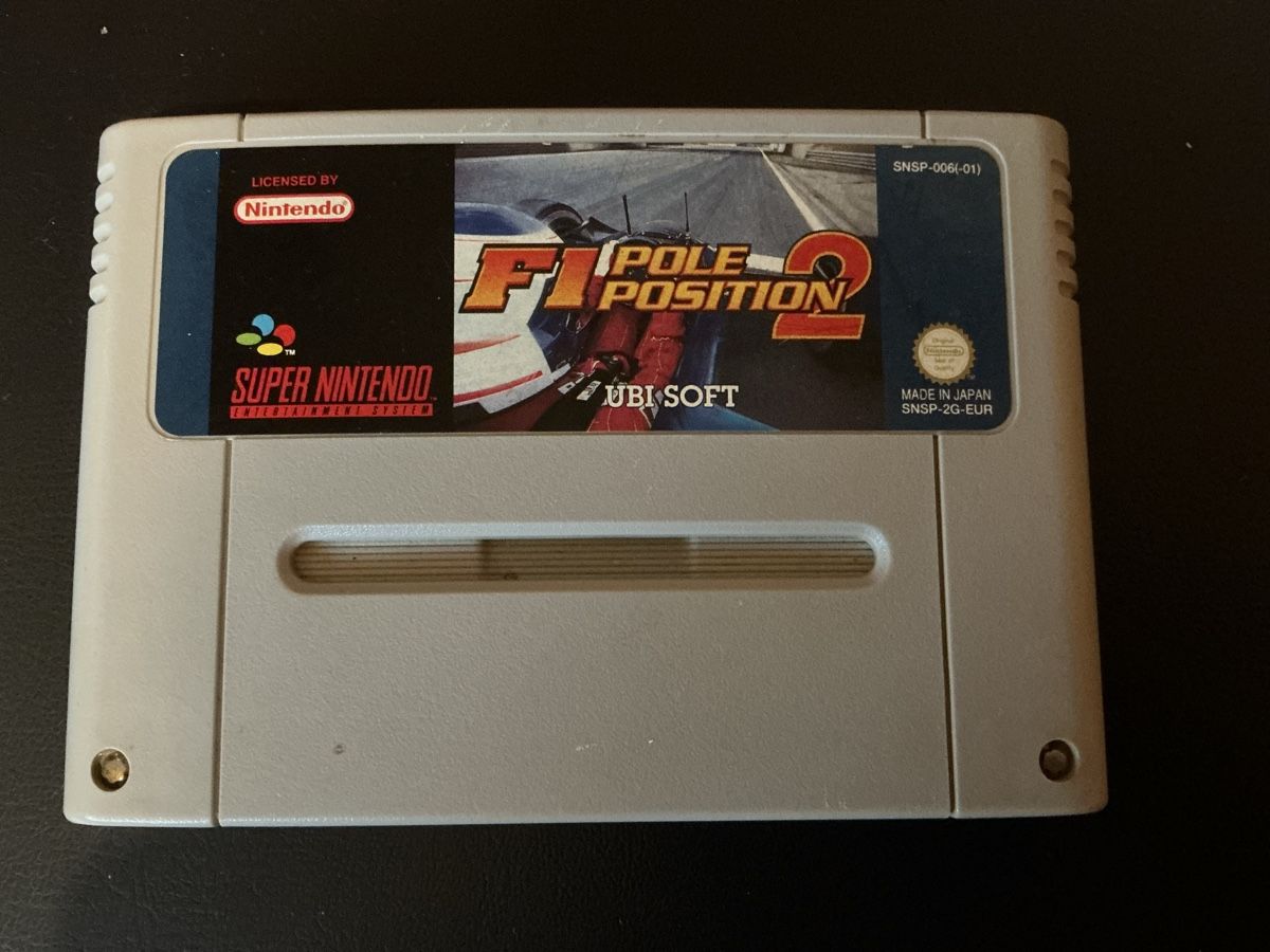 Giochi: F1 Pole Position 2 - Super Nintendo – Usato da Corin-de-la-Crête venduto da Iggyjones