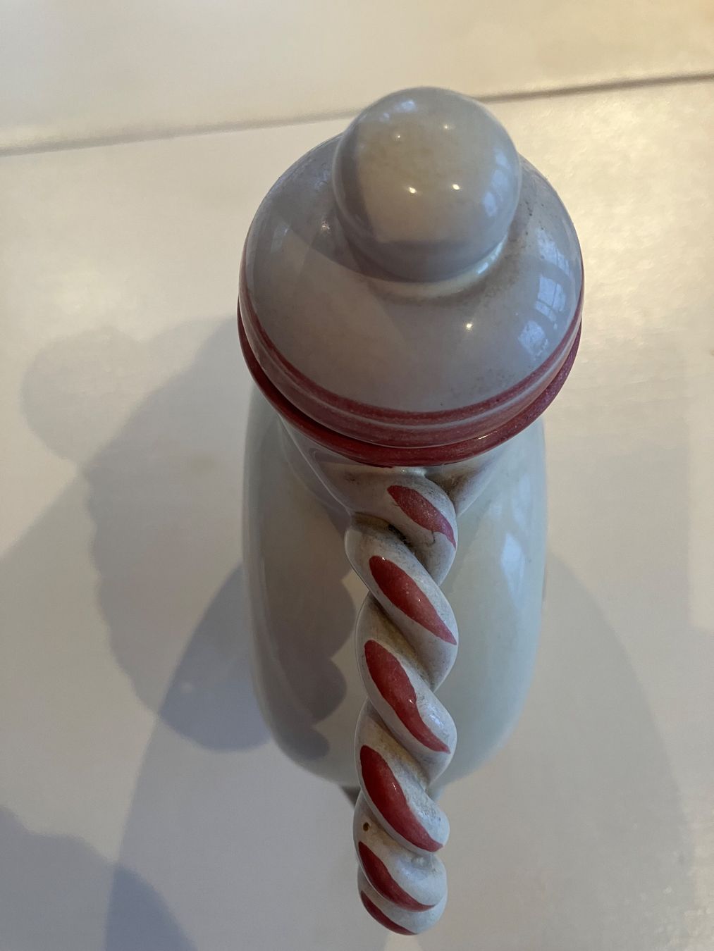 Caraffe: Flasque à schnaps poterie de Gruyère – Usato da Arconciel venduto da chance22 2