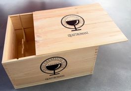 Holzkiste / Weinkiste QUATTROMANI