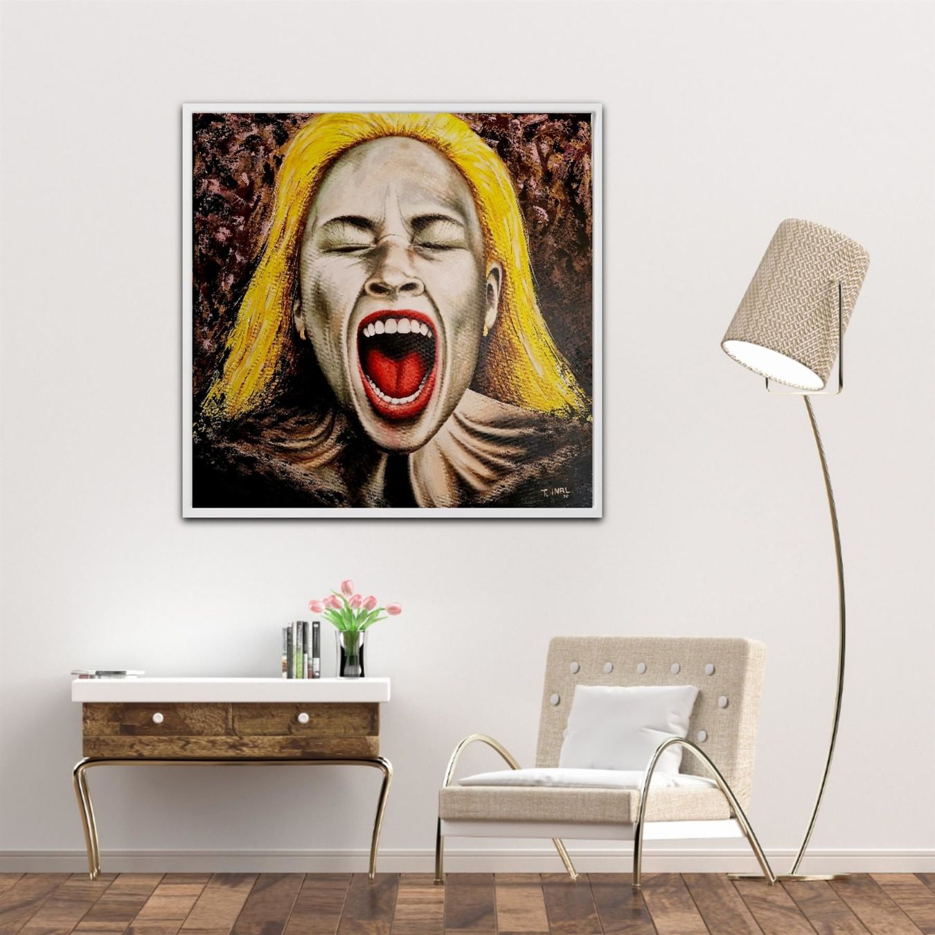 Posters & Illustrations: SCREAM -- Acrylfarben auf Leinwand – Neuf avec emballage d'origine à Neunkirch par neunkirch66 6