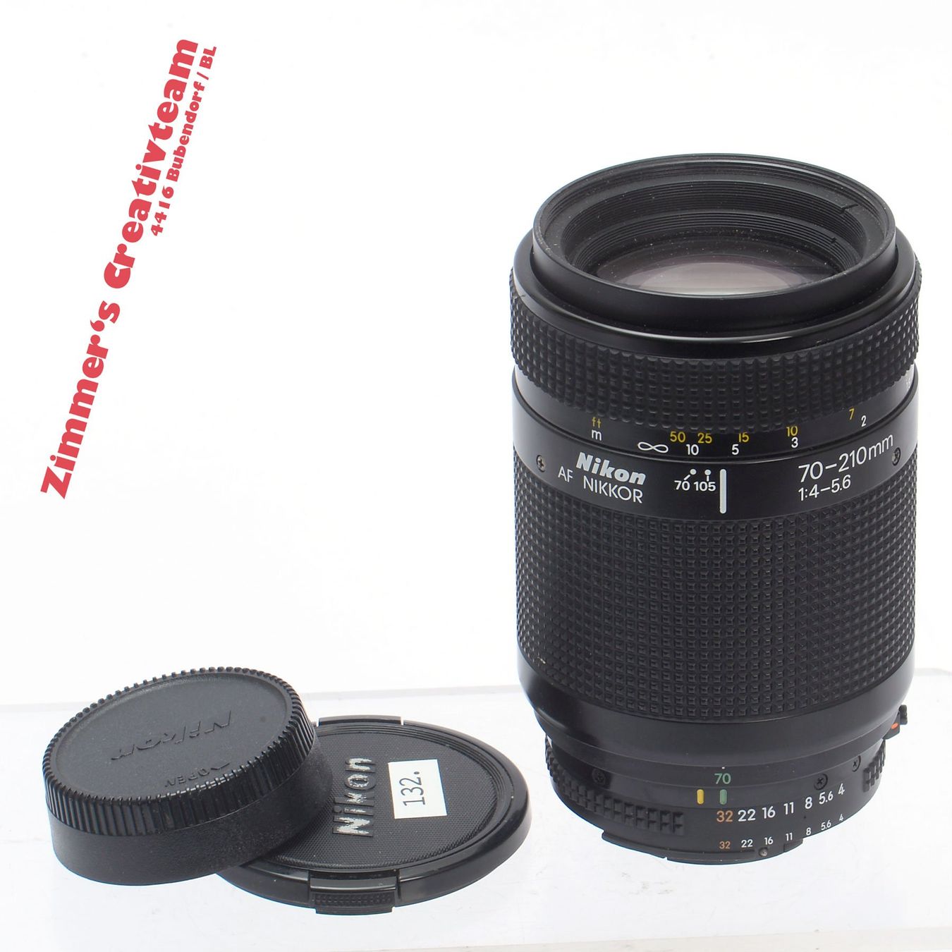 Nikon Obiettivi: AF Nikkor 70-210mm 4-5.6, Nikon FX – Usato da Bubendorf venduto da zimmers_creativteam 1