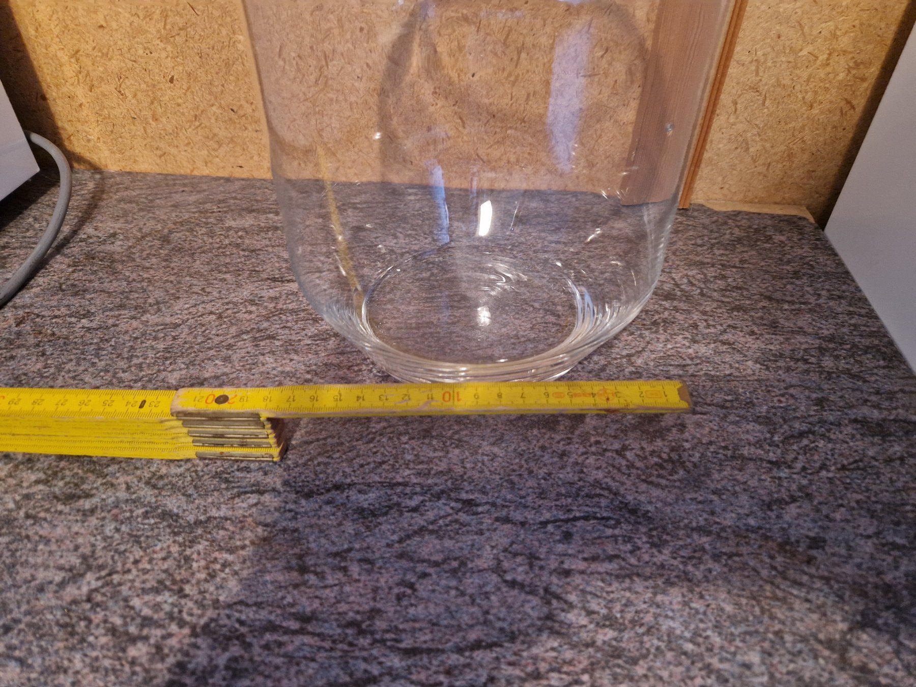 Vasi & Recipienti: Grosses Glas Klar Glas Vase Silas – Usato da Niederbipp venduto da Trude04 3