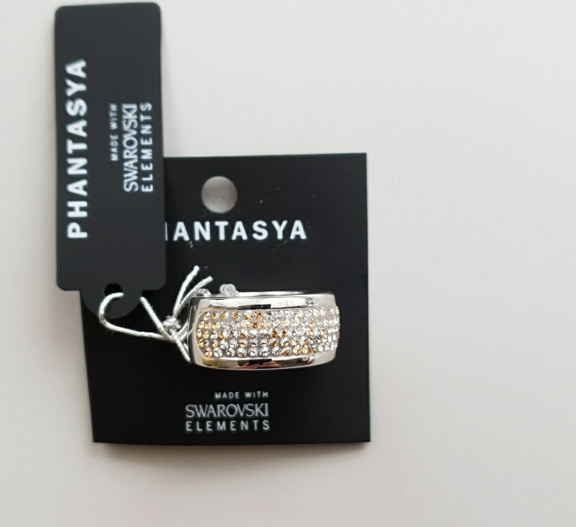Ringe: Hochwertiger Ring PHANTASYA  Swarovski-Elementen Gross 57 – Neu (gemäss Beschreibung) aus Gelterkinden von Macrameed 2