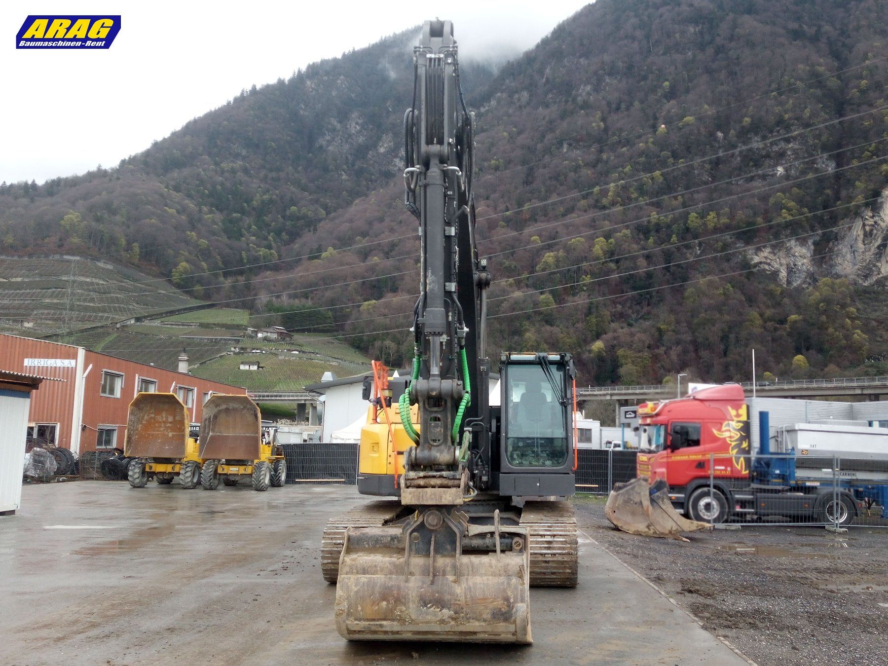 Volvo Escavatori: Volvo ECR235 EL Raupenbagger – Usato da Hasle LU venduto da Arag08 4