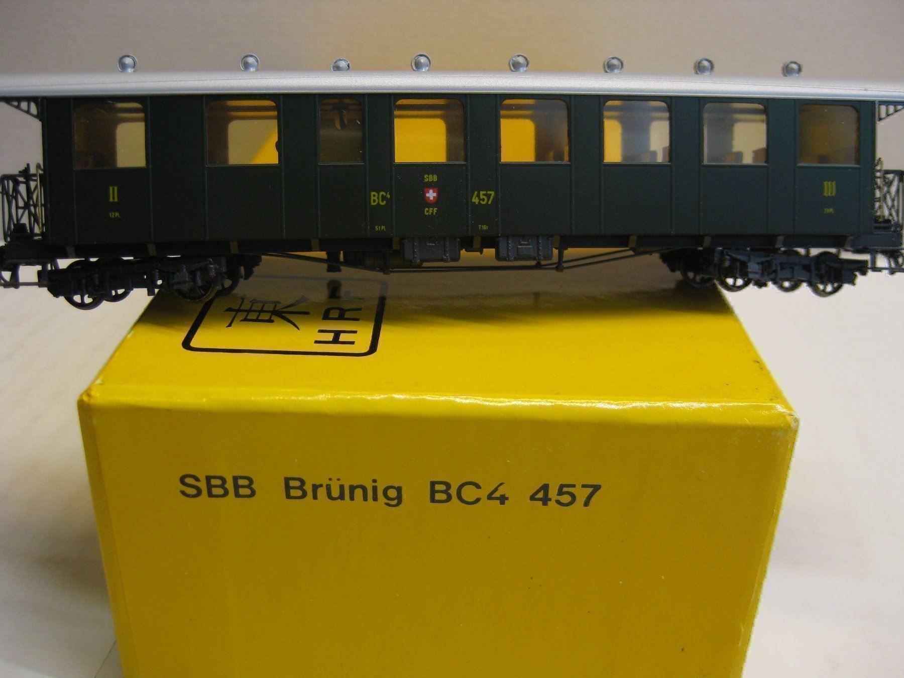 HRF Modelleisenbahnen: H R F, BC4 457 SBB-Brünig  Plattform 1781-4, oder BC 451 – Gebraucht aus Buchs ZH von swiss-train