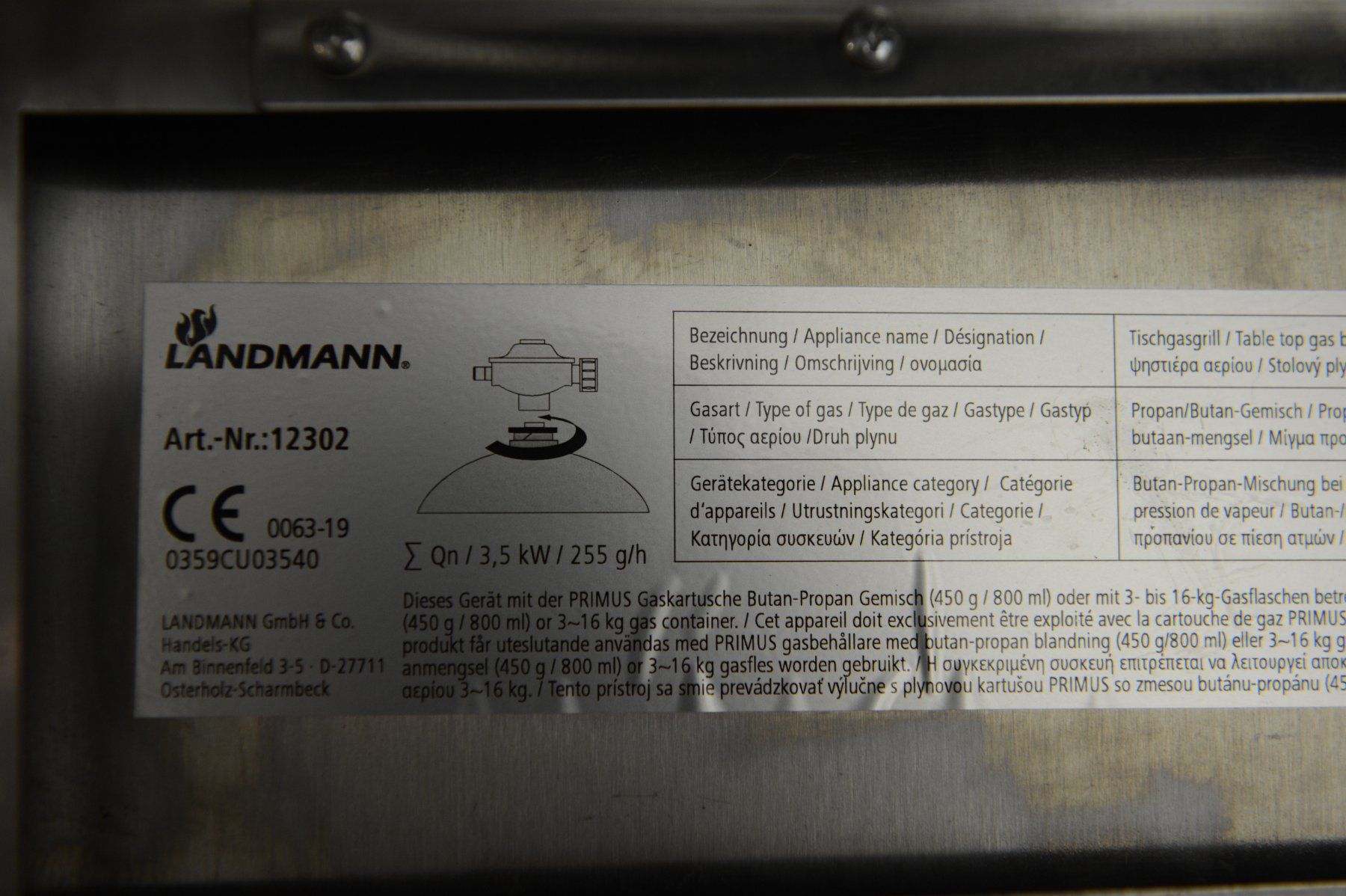 Griglie: Landmann 12302 800 Series Compact Gas Grill – Nuovo (secondo la descrizione) da Sachseln venduto da Smatsch54 9