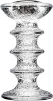 1 x Iittala Festivo: Kerzenhalter + Insert 15cm, klar