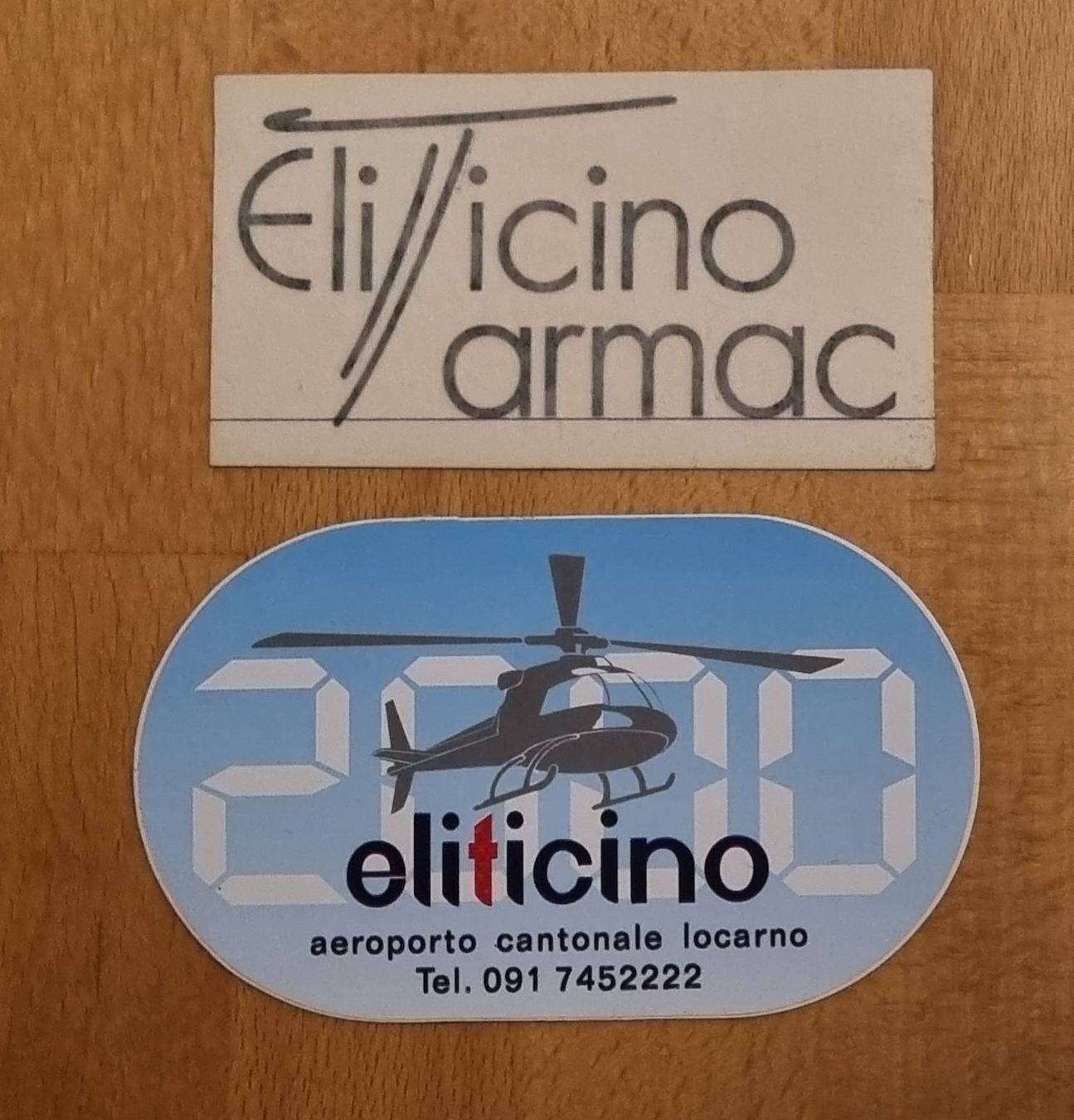 Aufkleber: Eliticino-Tarmac Aufkleber – Gebraucht aus Wilderswil von sigikopter315