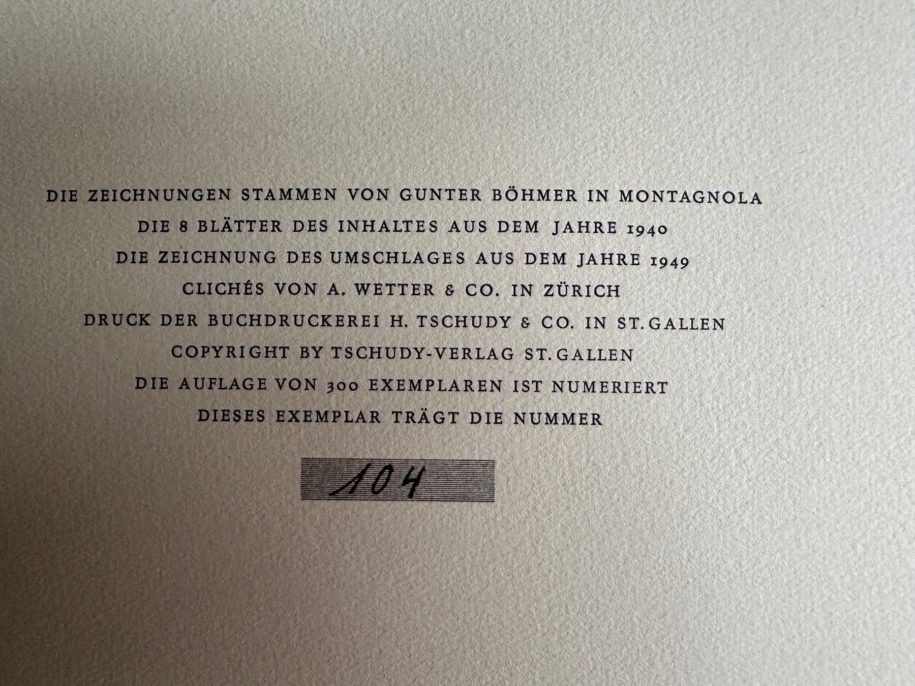 Libri: Hans Carossa: Der alte Brunnen. – Usato da Zürich venduto da allp 6