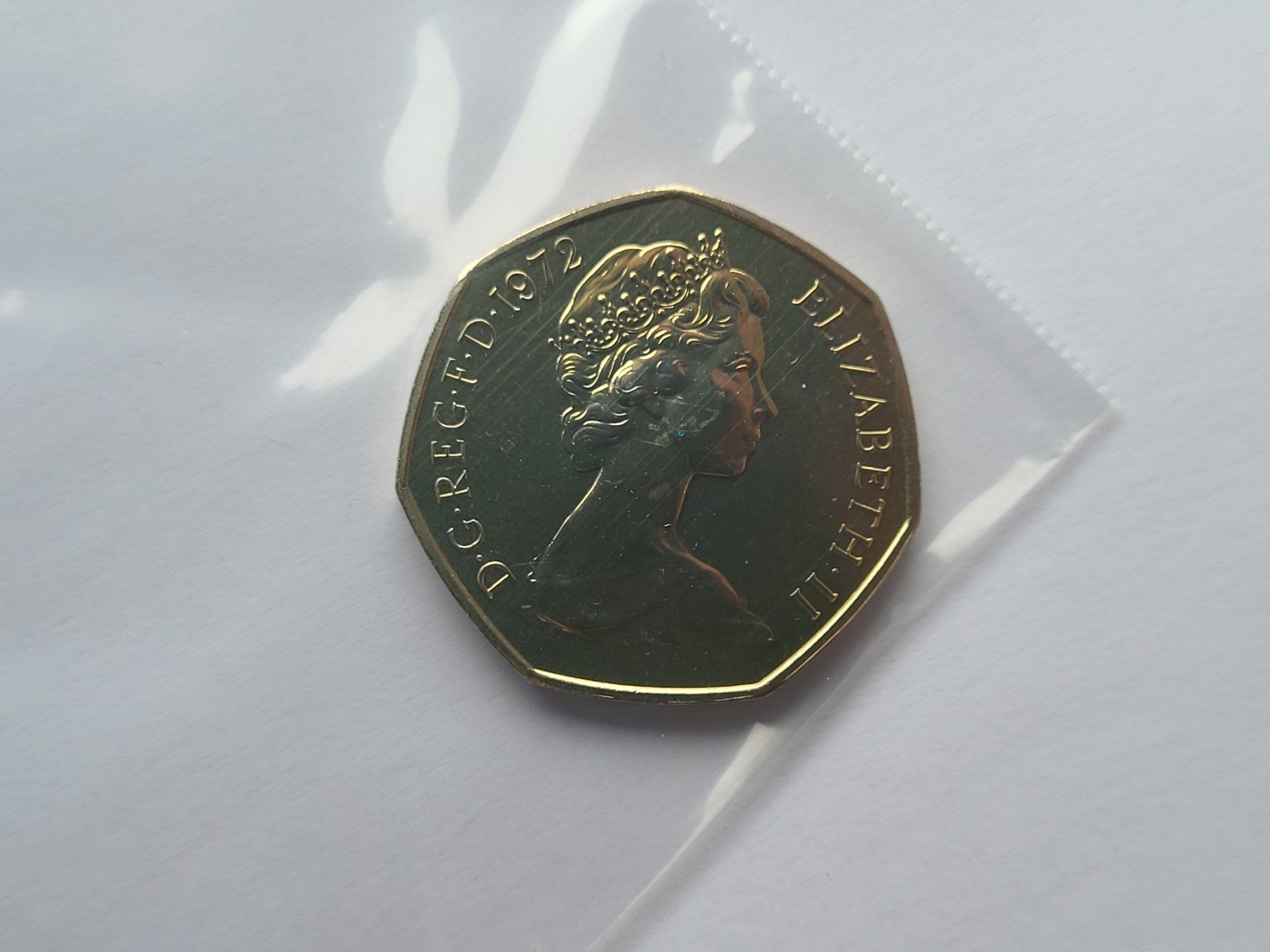 Tutti le monete: 50 Pence 1972 PP – Nuovo (secondo la descrizione) da Pravidondaz venduto da LVtik 1